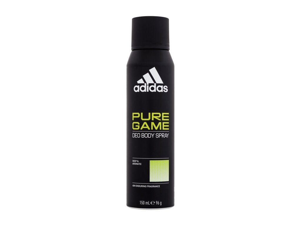 Adidas - Pure Game Deo Body Spray 48H - For Men, 150 ml