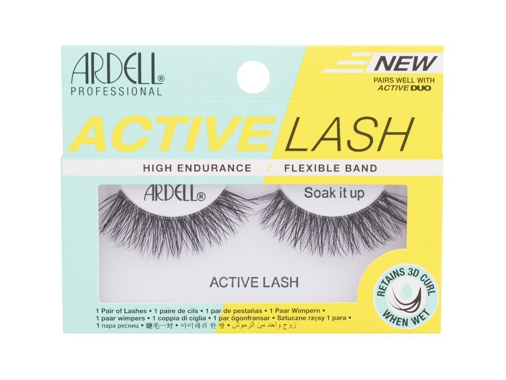 Ardell - Active Lash Soak It Up Black - For Women, 1 pc