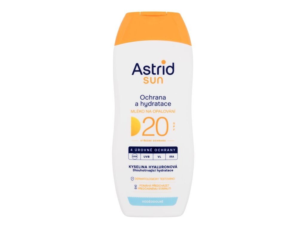 Astrid - Sun Moisturizing Suncare Milk SPF20 - Unisex, 200 ml