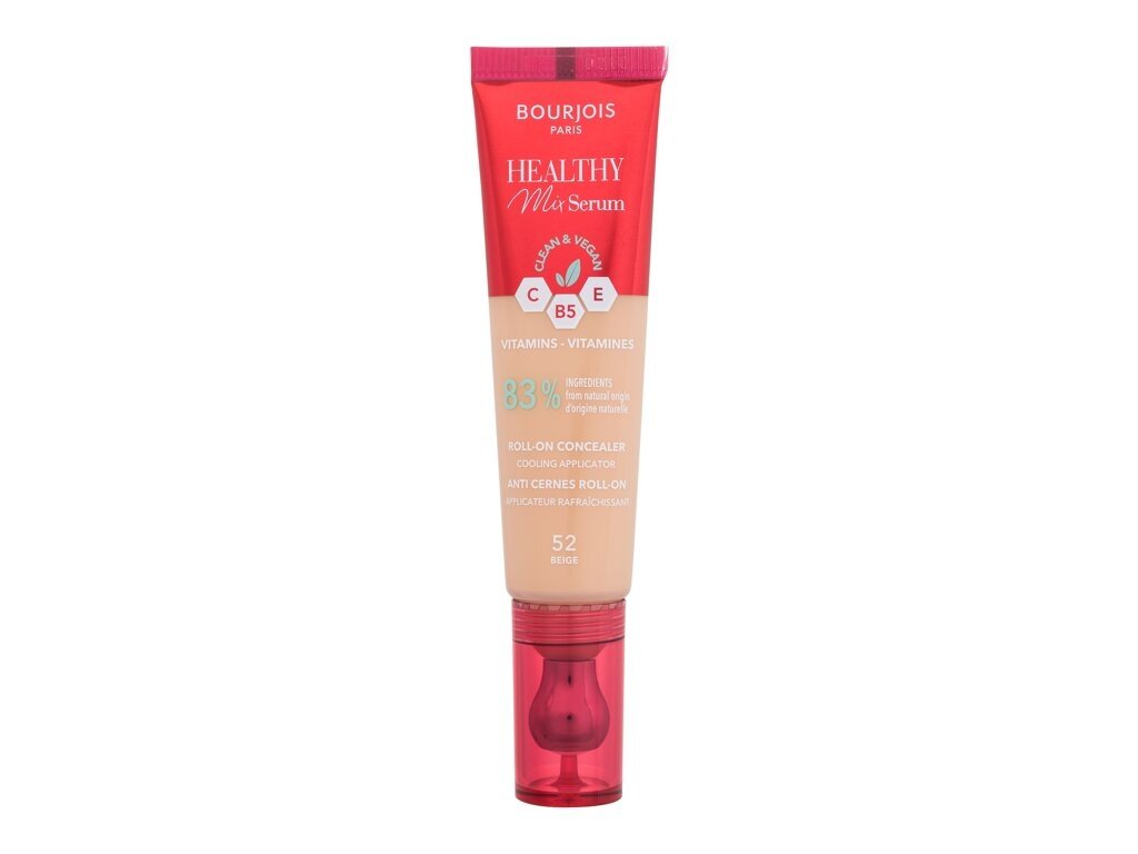 Bourjois Paris - Healthy Mix Serum Clean & Vegan Roll-on Concealer 52 Beige - For Women, 13 ml