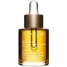 Clarins - Lotus Lotus Face Treatment Oil - Regeneration skin oil for combination to oily skin 30ml