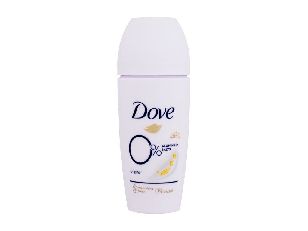 Dove - 0% ALU Original 48h - For Women, 50 ml