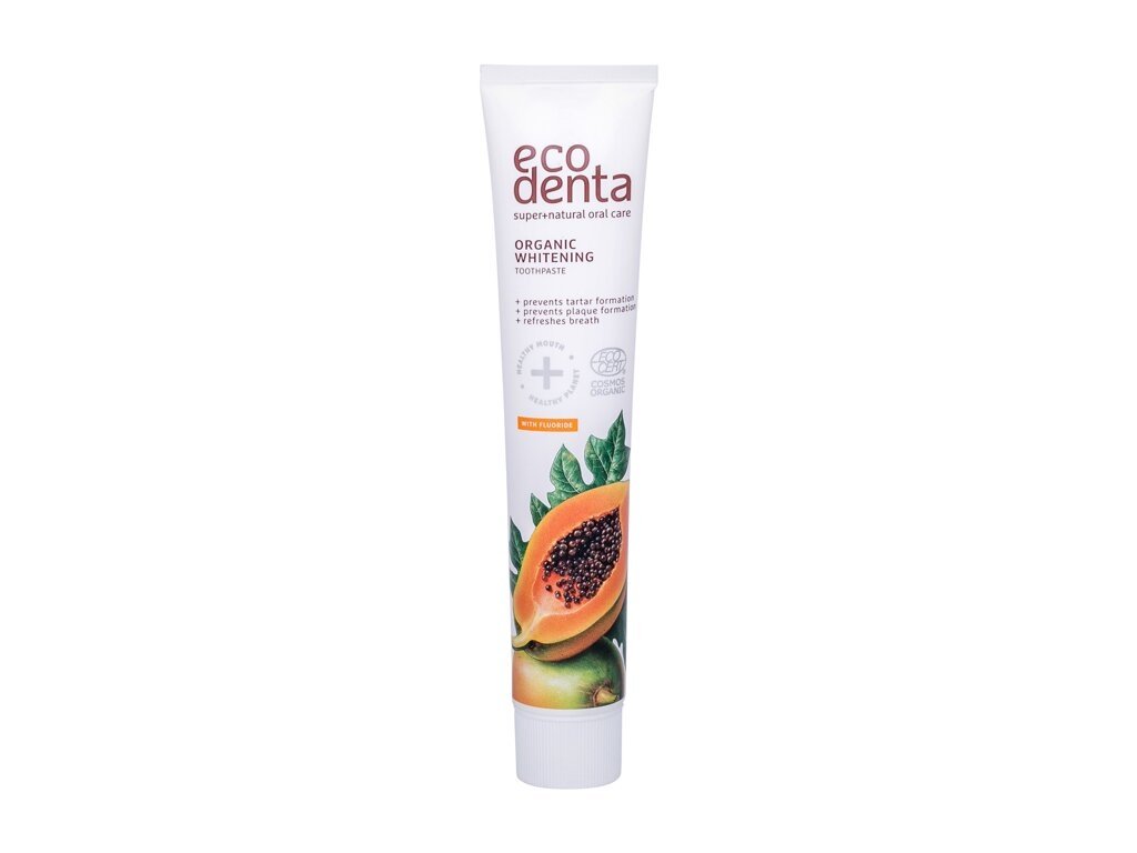 Ecodenta - Organic Papaya Whitening - Unisex, 75 ml