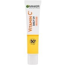 GARNIER - Skin Naturals Vitamin C Daily UV Glow SPF50+ Fluid - Rozjasňující denní pleťový fluid s vysokou UV ochranou a minerálními pigmenty 40ml