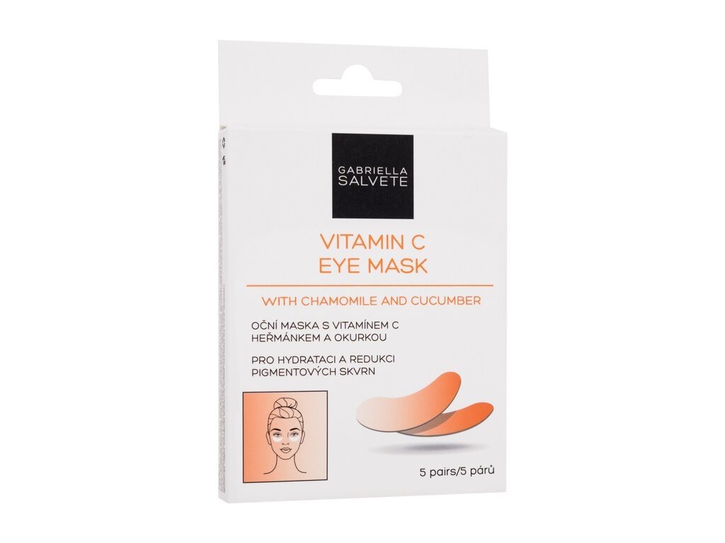 Gabriella Salvete - Vitamin C Eye Mask - For Women, 5 pc