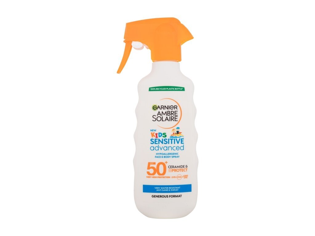 Garnier - Ambre Solaire Kids Sensitive Advanced Spray SPF50+ - For Kids, 270 ml