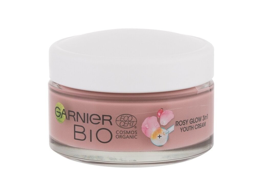 Garnier - Bio Rosy Glow 3in1 - For Women, 50 ml