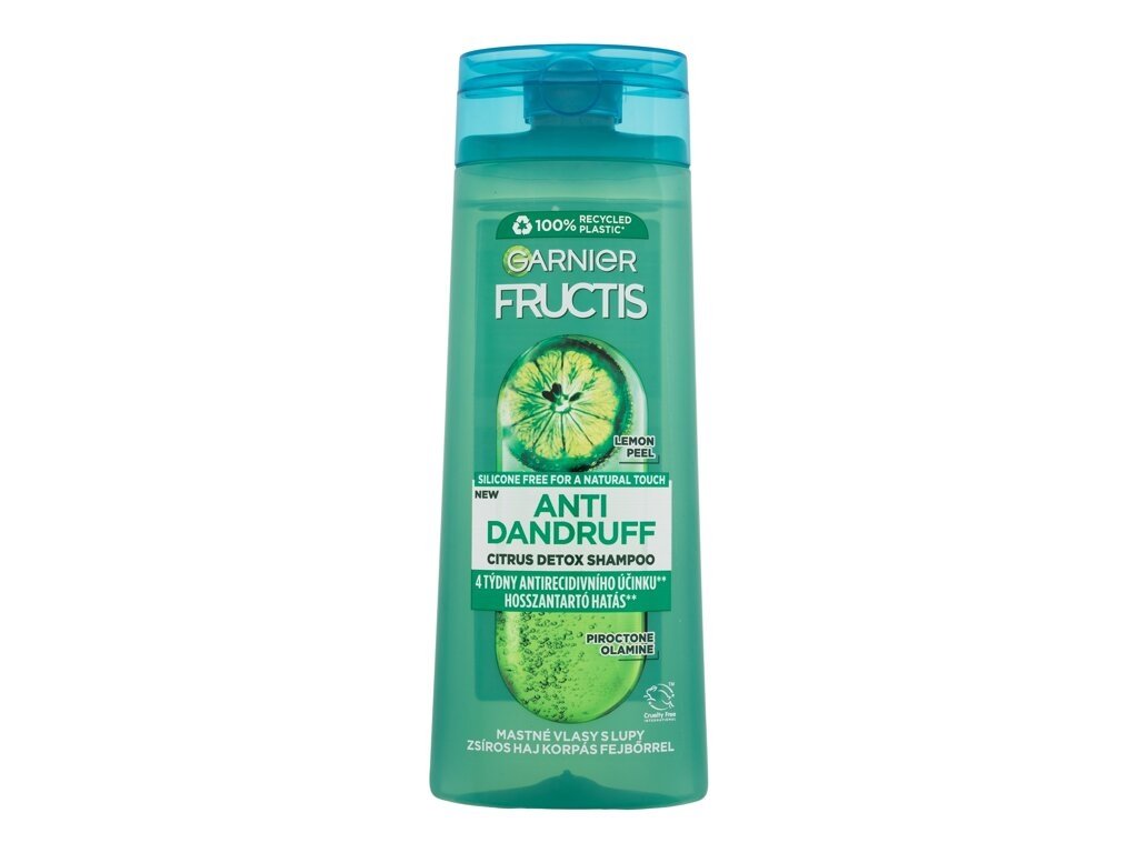 Garnier - Fructis Antidandruff Citrus Detox Shampoo - Unisex, 250 ml