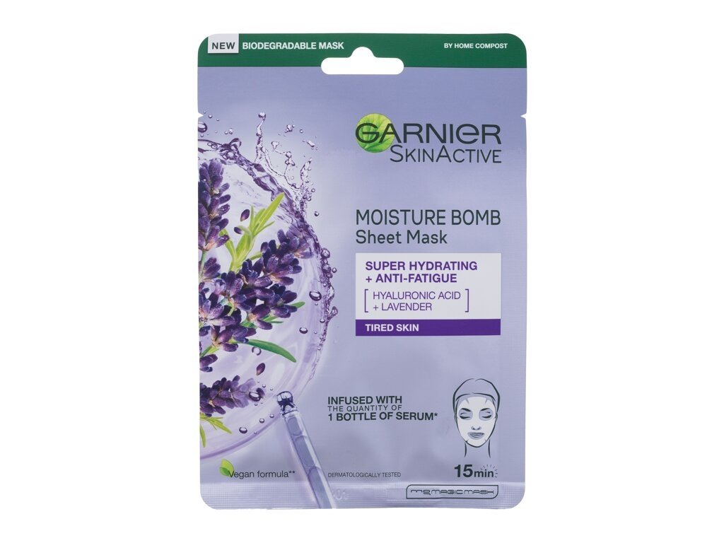 Garnier - SkinActive Moisture Bomb Super Hydrating + Anti-Fatigue - For Women, 1 pc