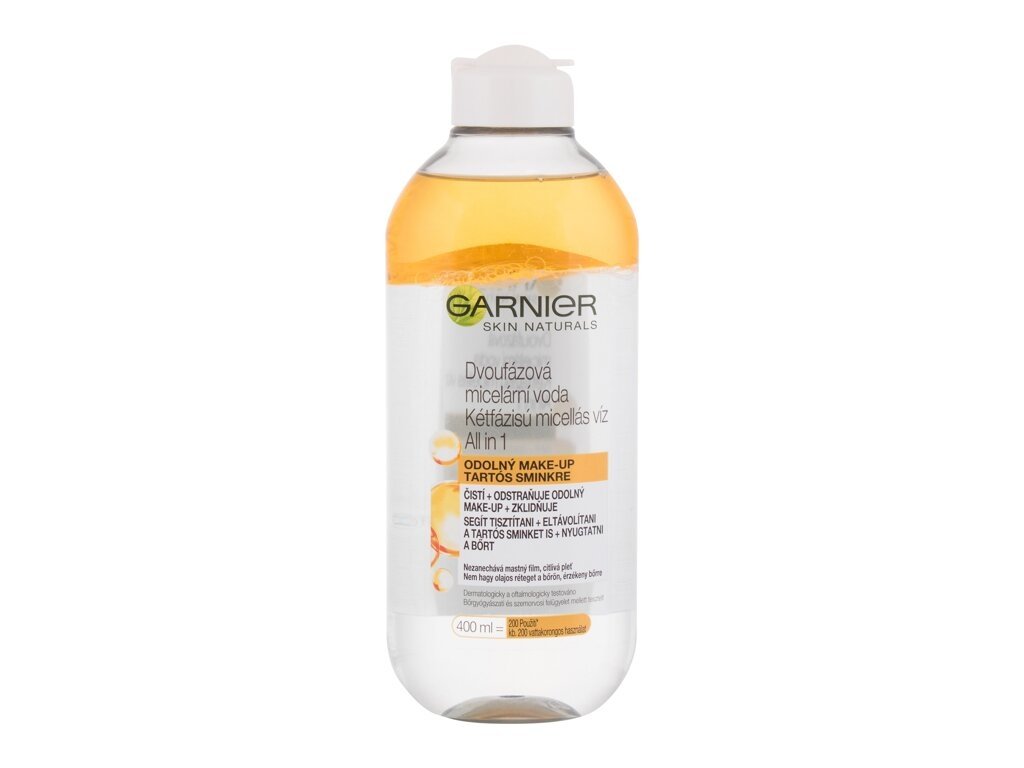 Garnier - Skin Naturals Two-Phase Micellar Water All In One - For Women, 400 ml