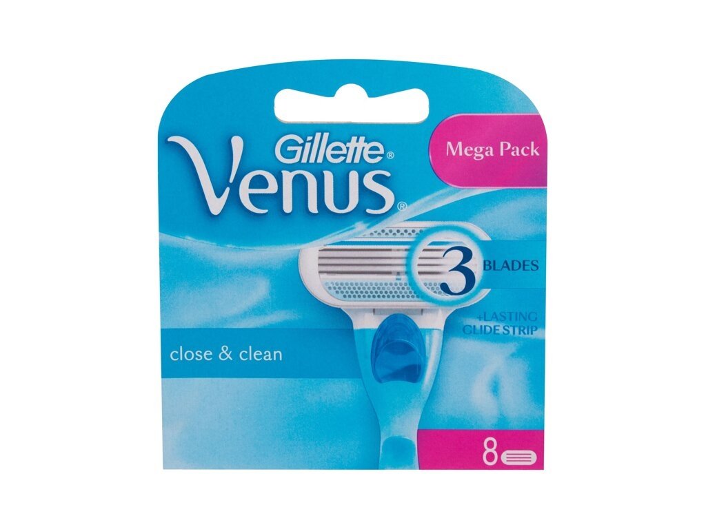 Gillette - Venus Close & Clean - For Women, 8 pc