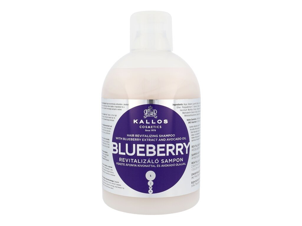 Kallos Cosmetics - Blueberry - For Women, 1000 ml