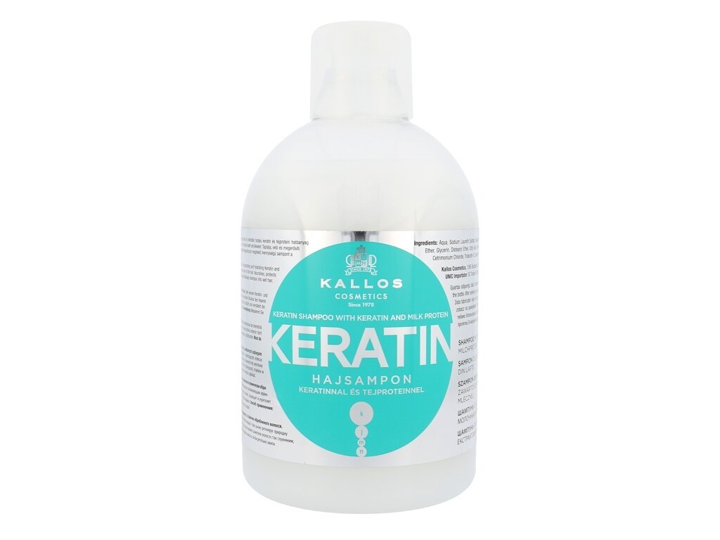 Kallos Cosmetics - Keratin - For Women, 1000 ml