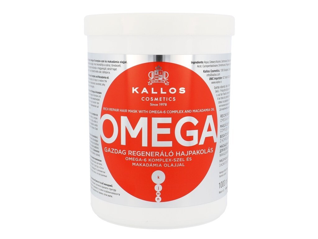 Kallos Cosmetics - Omega - For Women, 1000 ml