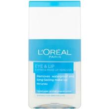 L´Oréal - Eye & Lip Waterproof Make Up Remover - Two-phase make-up remover for the eye area and lips 125ml