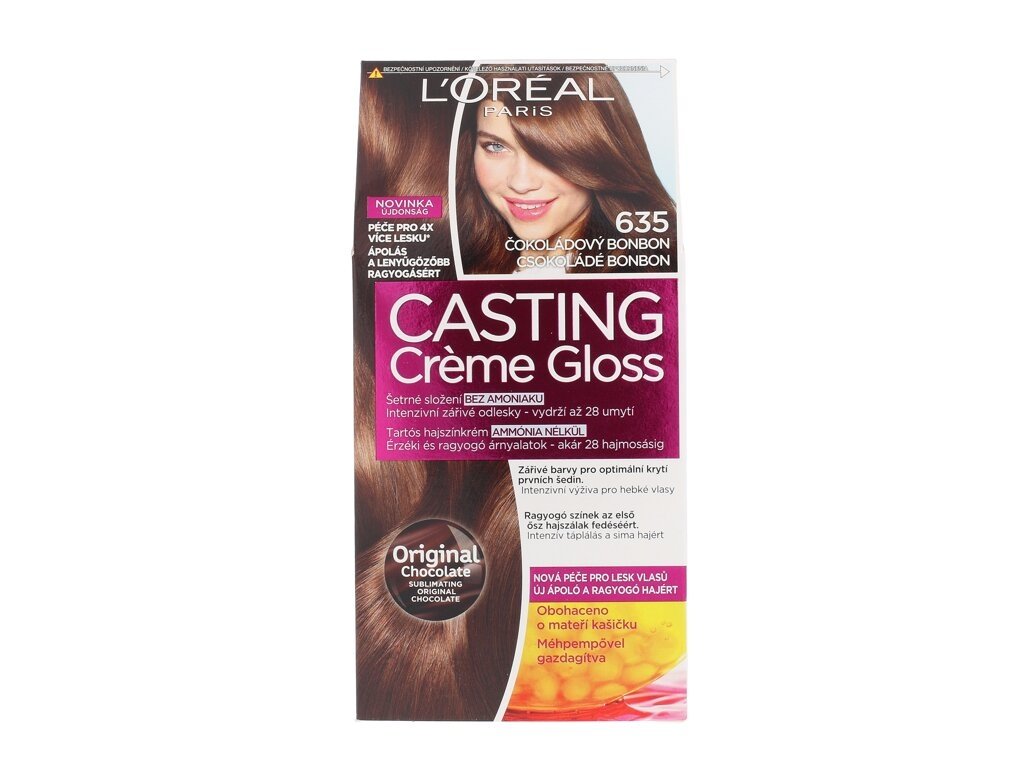 L'Oréal Paris - Casting Creme Gloss 635 Chocolate Bonbon - For Women, 48 ml