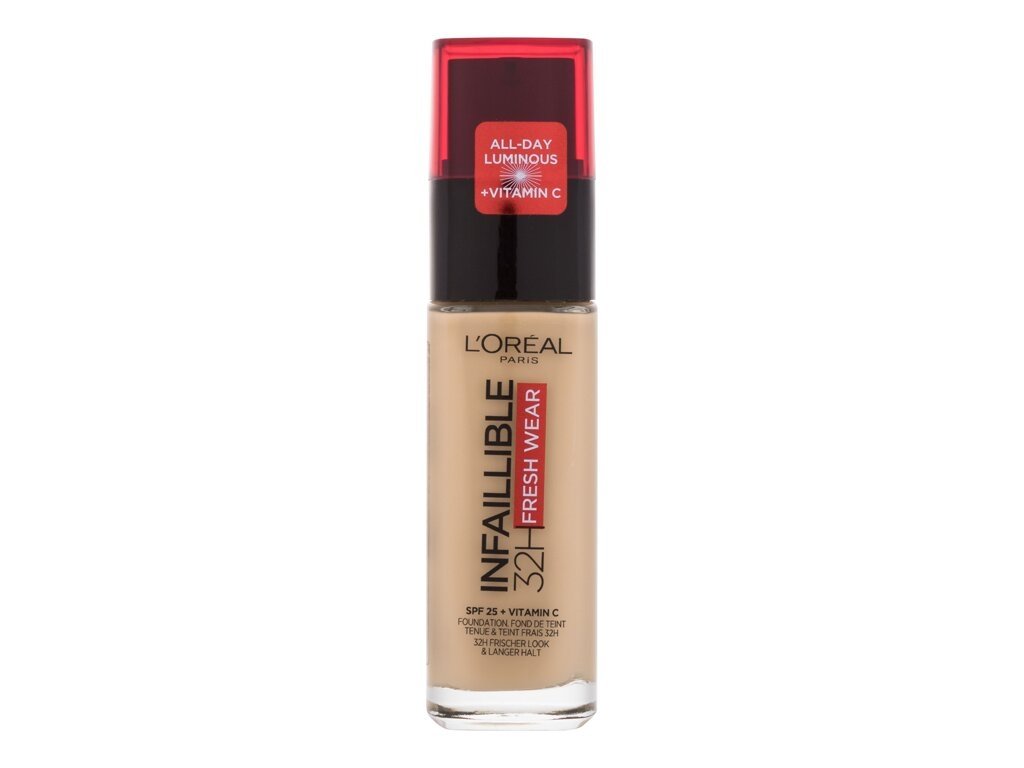 L'Oréal Paris - Infaillible 32H Fresh Wear 140 Golden Beige/140 Cool Undertone SPF25 - For Women, 30 ml