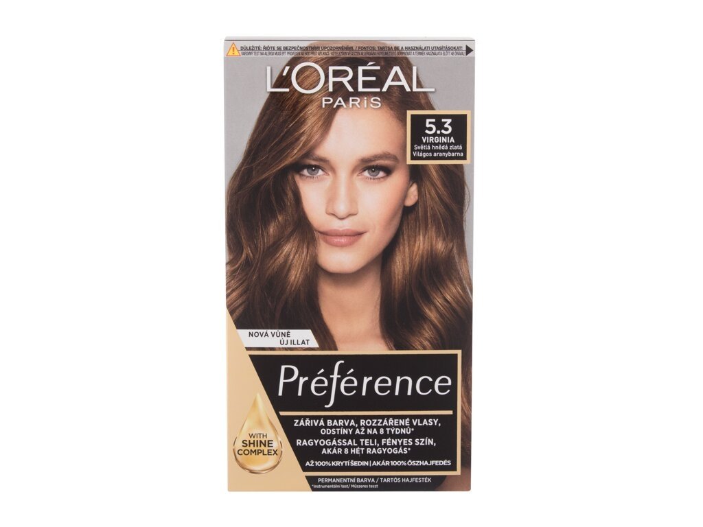 L'Oréal Paris - Préférence 5,3 Virginia - For Women, 60 ml