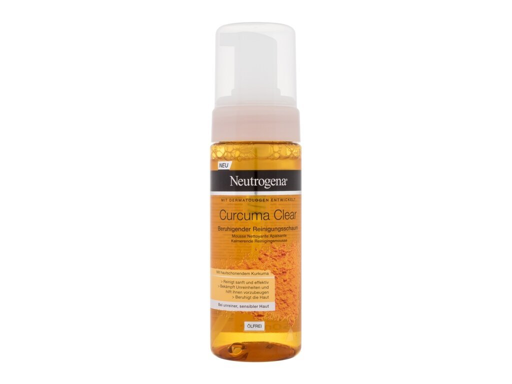 Neutrogena - Curcuma Clear Cleansing Mousse - Unisex, 150 ml