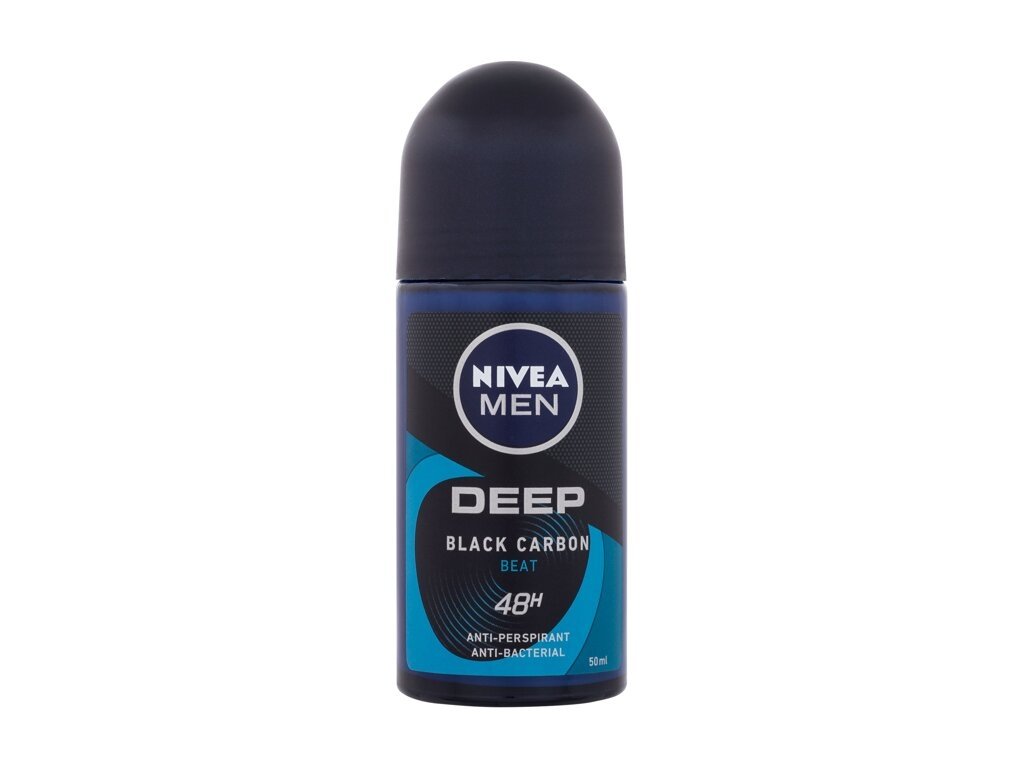 Nivea - Men Deep Black Carbon Beat 48H - For Men, 50 ml