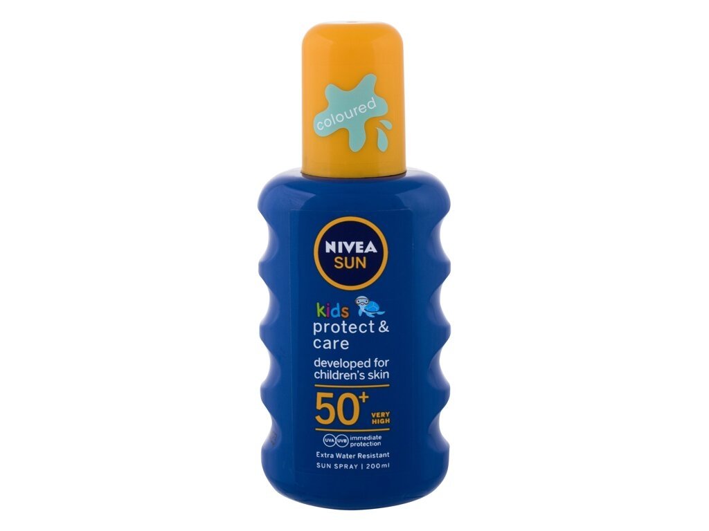 Nivea - Sun Kids Protect & Care Sun Spray SPF50+ - For Kids, 200 ml