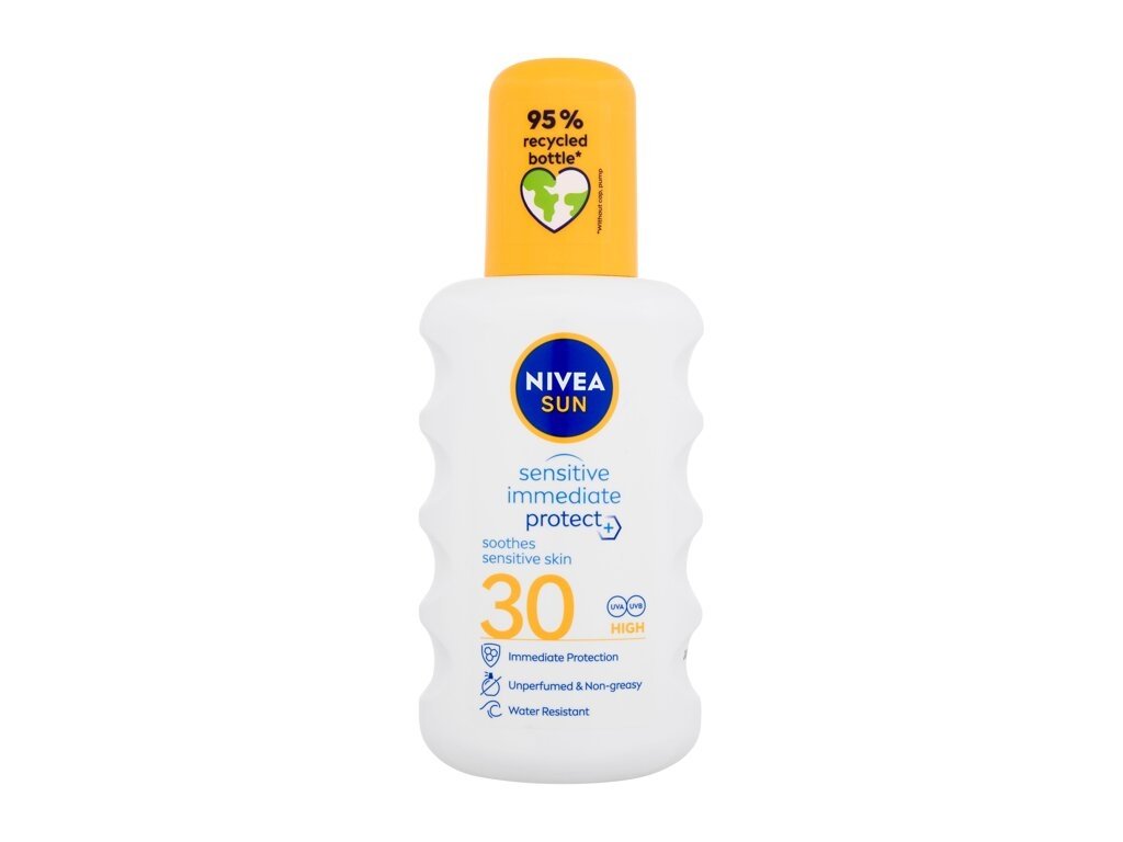 Nivea - Sun Sensitive Immediate Protect+ SPF30 - Unisex, 200 ml