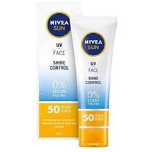 Nivea - Sun UV Face Shine Control SPF50 - Zmatňující opalovací krém na obličej 50ml