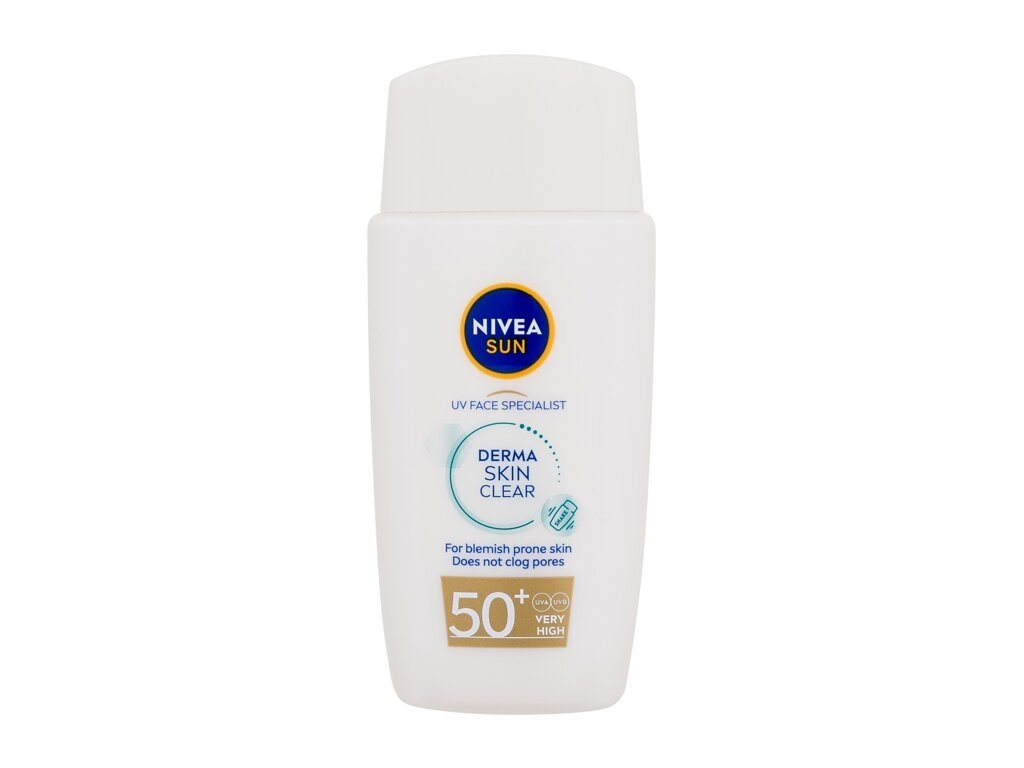 Nivea - UV Face Specialist Derma Skin Clear SPF50+ - For Women, 40 ml