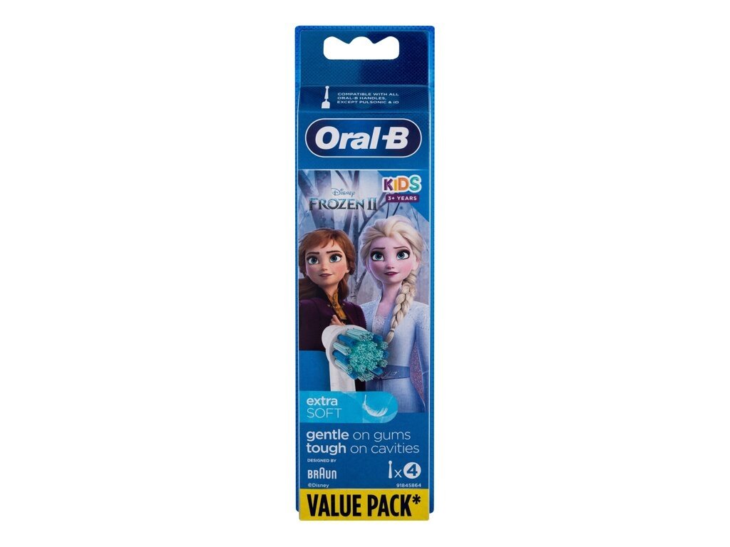 Oral-B - Kids Brush Heads Frozen II - For Kids, 4 pc