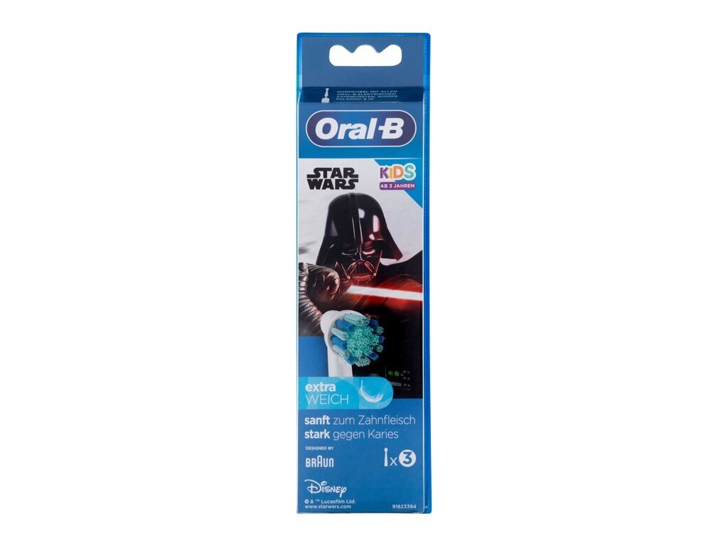 Oral-B - Kids Brush Heads Star Wars - For Kids, 3 pc