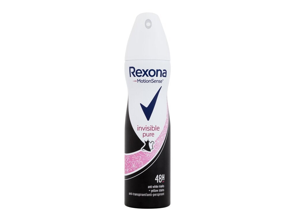 Rexona - MotionSense Invisible Pure 48H - For Women, 150 ml