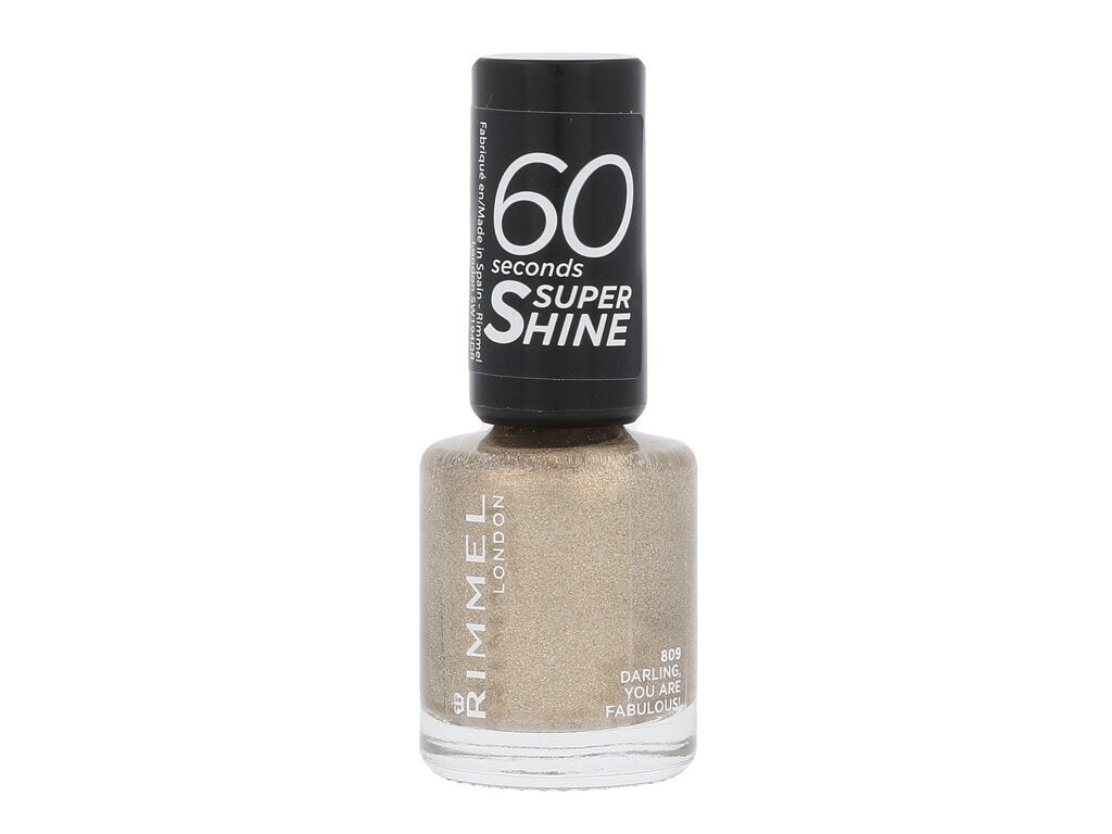 Rimmel London - 60 Seconds Super Shine 809 Darling, You Are Fabulous! - For Women, 8 ml