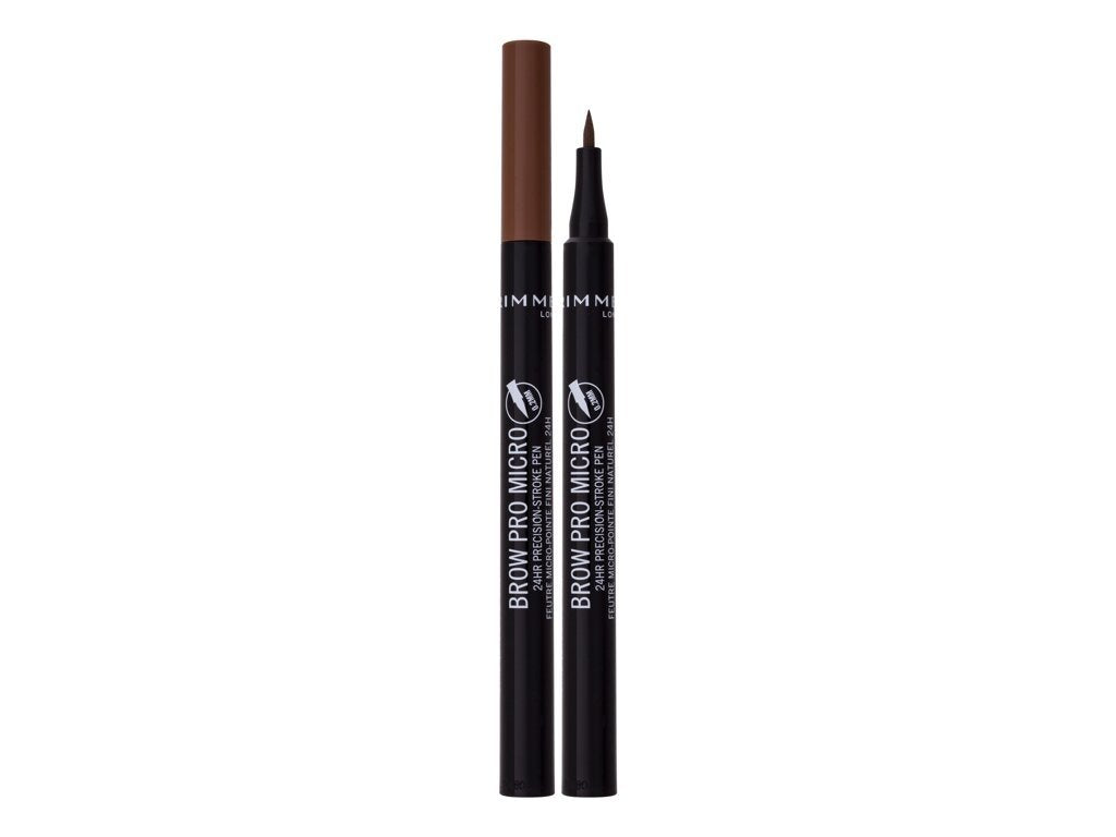 Rimmel London - Brow Pro Micro 24HR Precision-Stroke Pen 002 Honey Brown - For Women, 1 ml