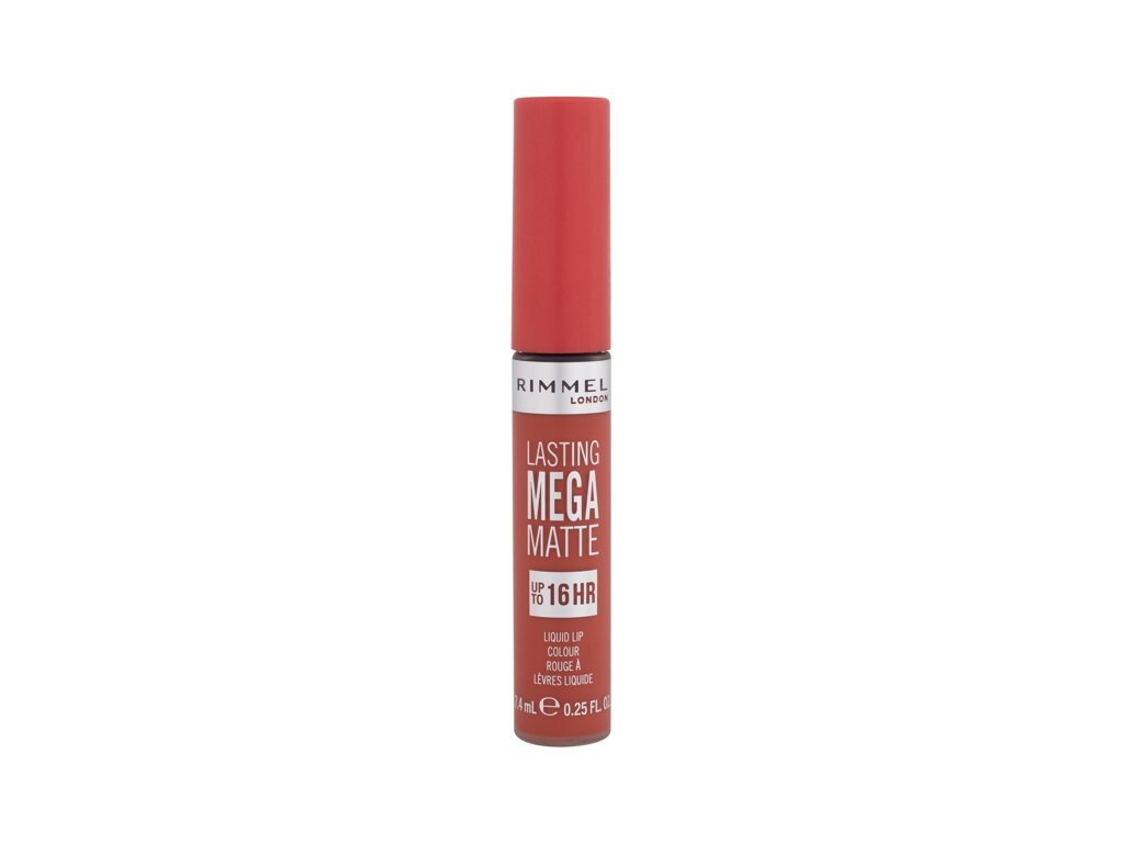 Rimmel London - Lasting Mega Matte Liquid Lip Colour Scarlet Flames - For Women, 7.4 ml