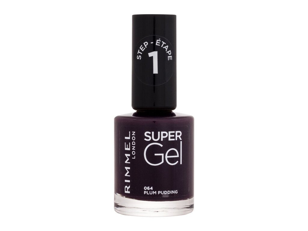 Rimmel London - Super Gel STEP1 064 Plum Pudding - For Women, 12 ml