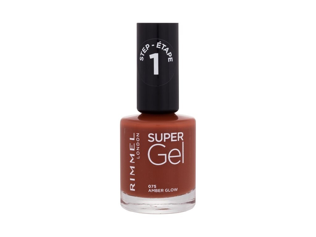 Rimmel London - Super Gel STEP1 075 Amber Glow - For Women, 12 ml