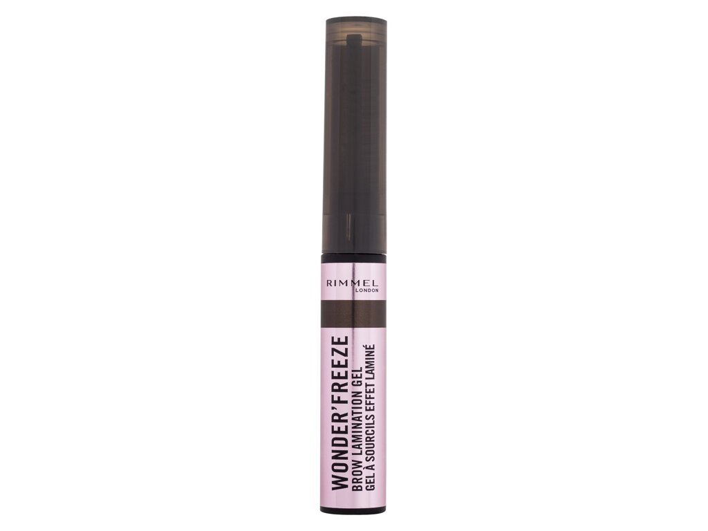 Rimmel London - Wonder'Freeze Brow Lamination Gel 004 Deep Brown - For Women, 6 g