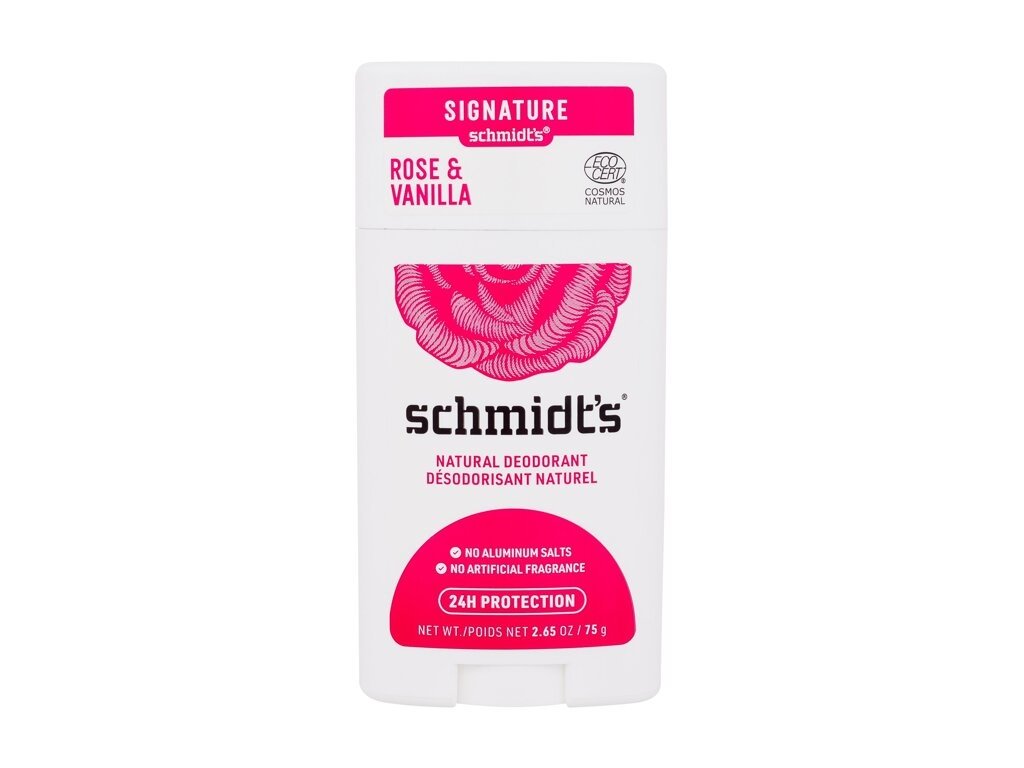 Schmidt'S - Rose & Vanilla Natural Deodorant - For Women, 75 g