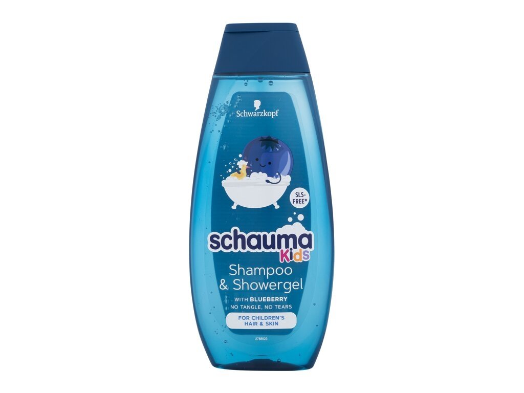 Schwarzkopf - Schauma Kids Blueberry Shampoo & Shower Gel - For Kids, 400 ml