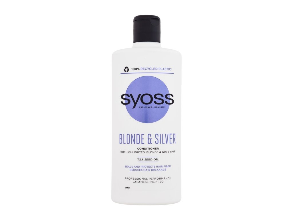 Syoss - Blonde & Silver Conditioner - For Women, 440 ml