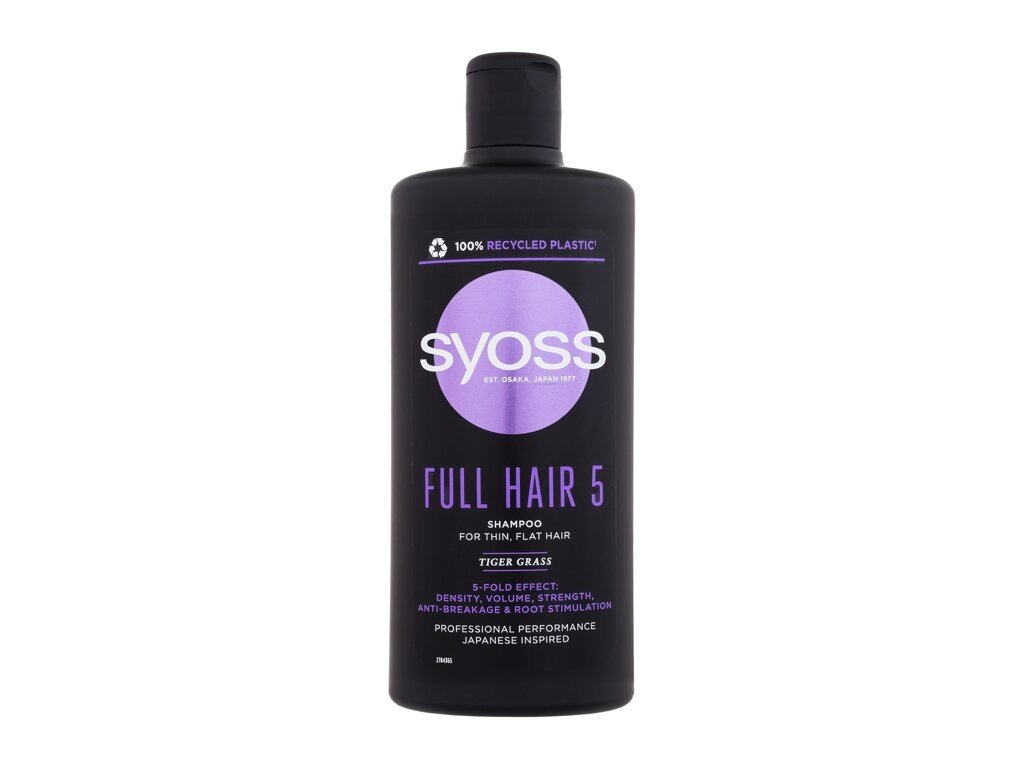 Syoss - Full Hair 5 Shampoo - For Women, 440 ml