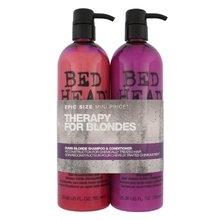 Tigi - Bed Head Dumb Blonde Duo Kit - Cassette for damaged blonde hair 1500ml