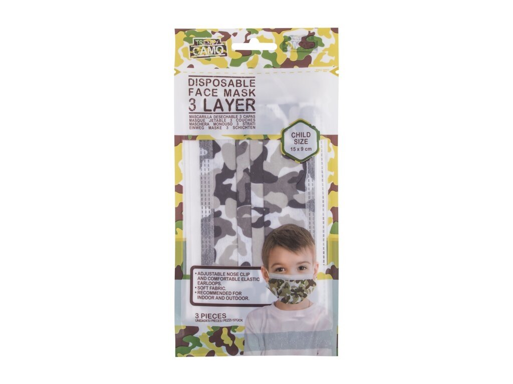 Trendy Camo - Trendy Camo - For Kids, 3 pc