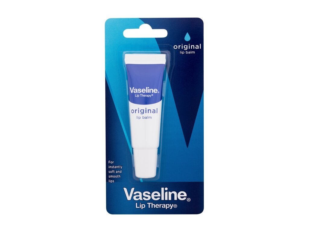 Vaseline - Lip Therapy Original Lip Balm Tube - For Women, 10 g