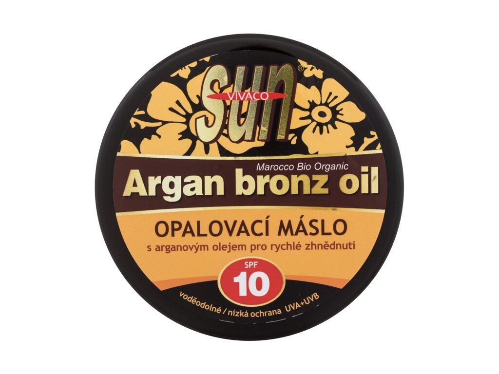 Vivaco - Sun Argan Bronz Oil Suntan Butter SPF10 - Unisex, 200 ml