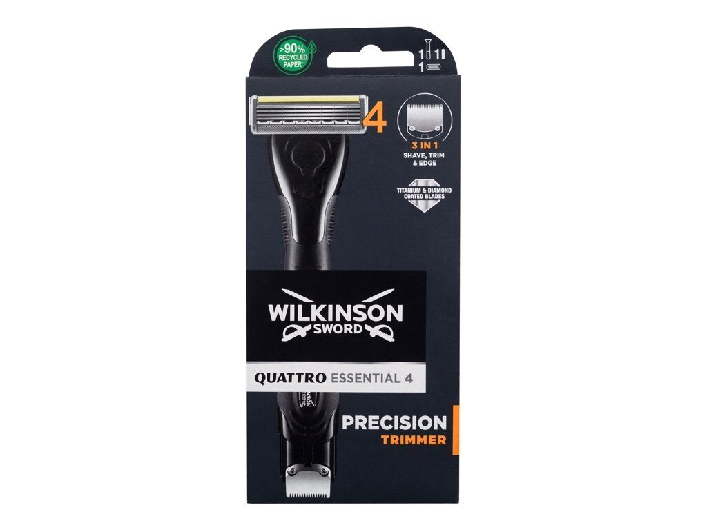 Wilkinson Sword - Quattro Essential 4 Precision Trimmer - For Men, 1 pc