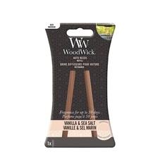 WoodWick - Auto Reeds Refill Vanilla & Sea Salt - Replacement car incense sticks