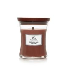 WoodWick - Stone Washed Suede Vase (washed suede) - Scented candle 275.0g