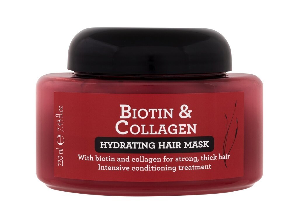 Xpel - Biotin & Collagen Hydrating Hair Mask - For Women, 220 ml