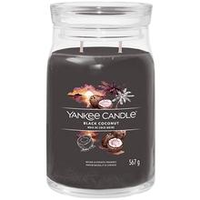 Yankee Candle - Black Coconut Signature Candle ( černý kokos ) - Vonná svíčka 567.0g